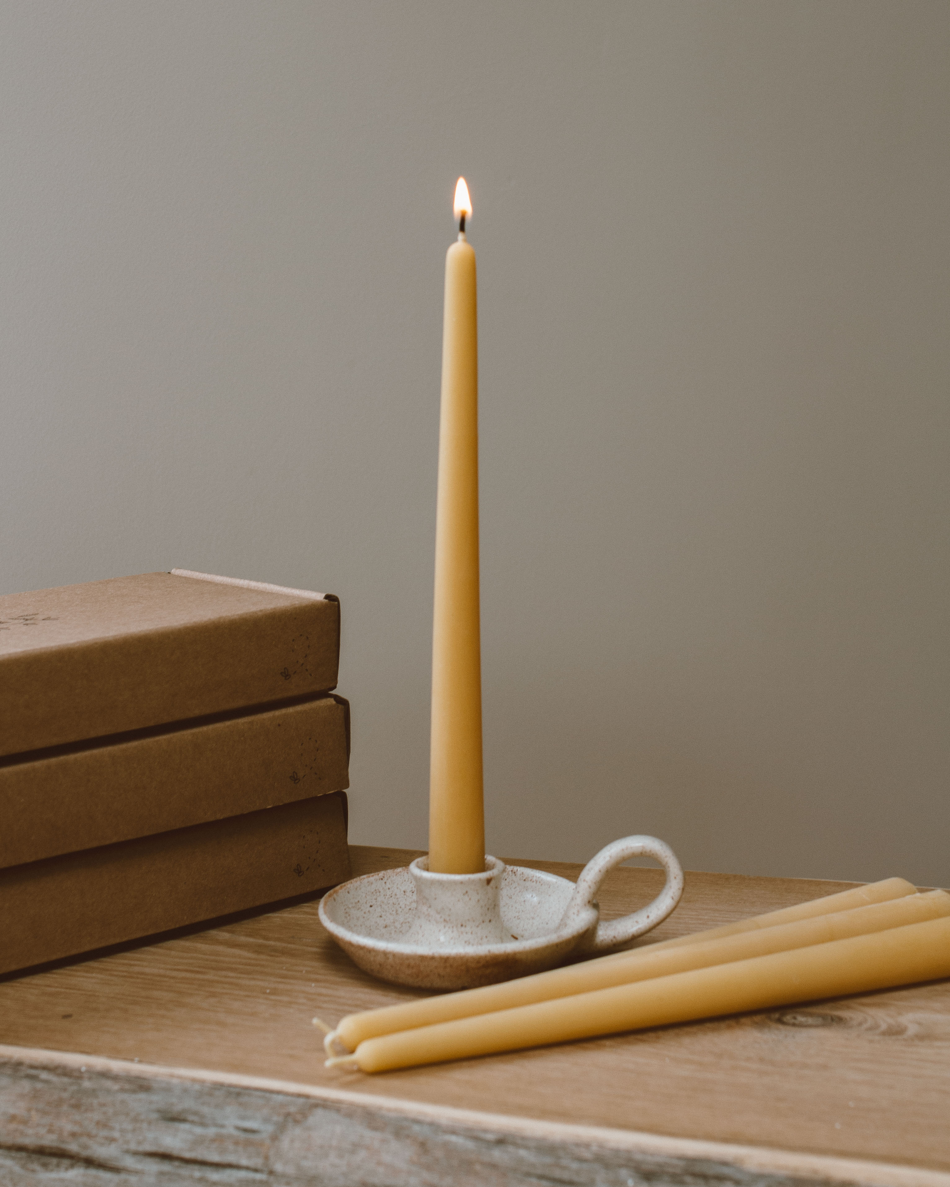 How to Care for Your Beeswax Candles