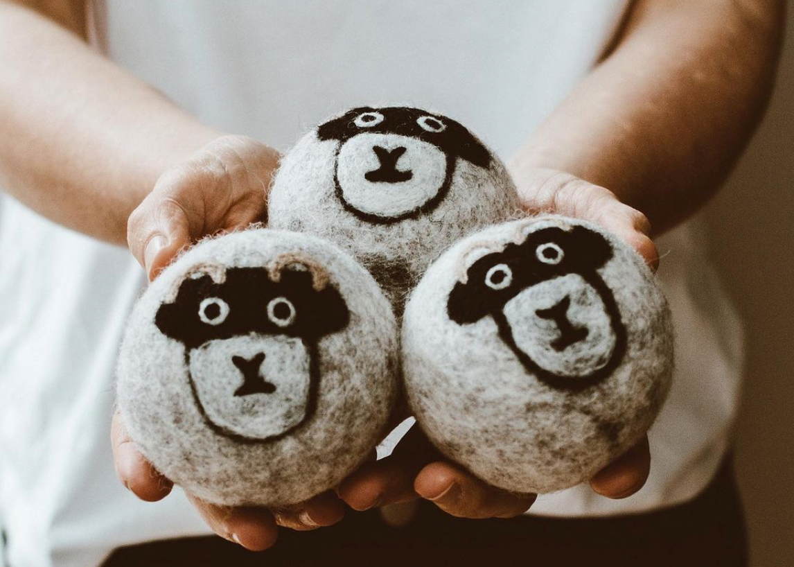 Wool Dryer Balls by Goldrick. Eco-Friendly, Sustainable Products. Perfect for eco-conscious consumers.