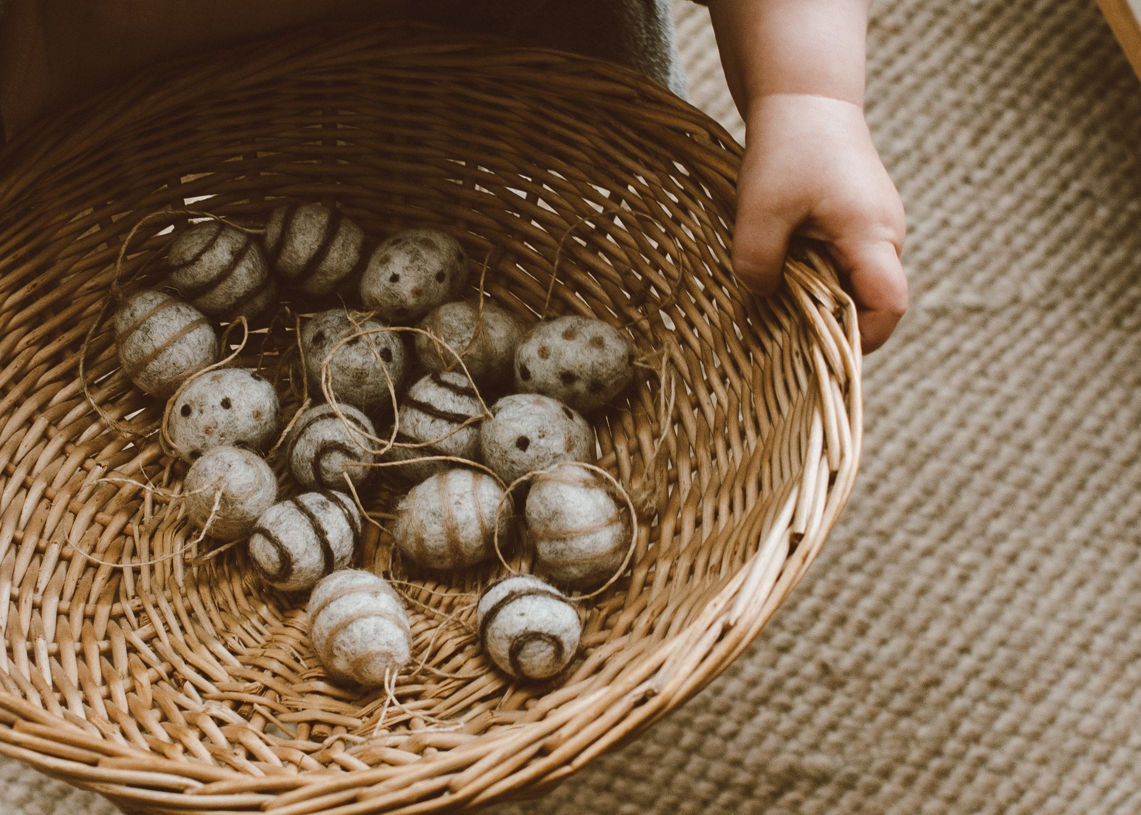 Easter Egg Decoration | Natural Wool by Goldrick. Handmade Gifts, Gifting. Perfect for eco-conscious consumers.