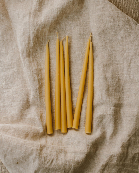 Vintage Beeswax Candles