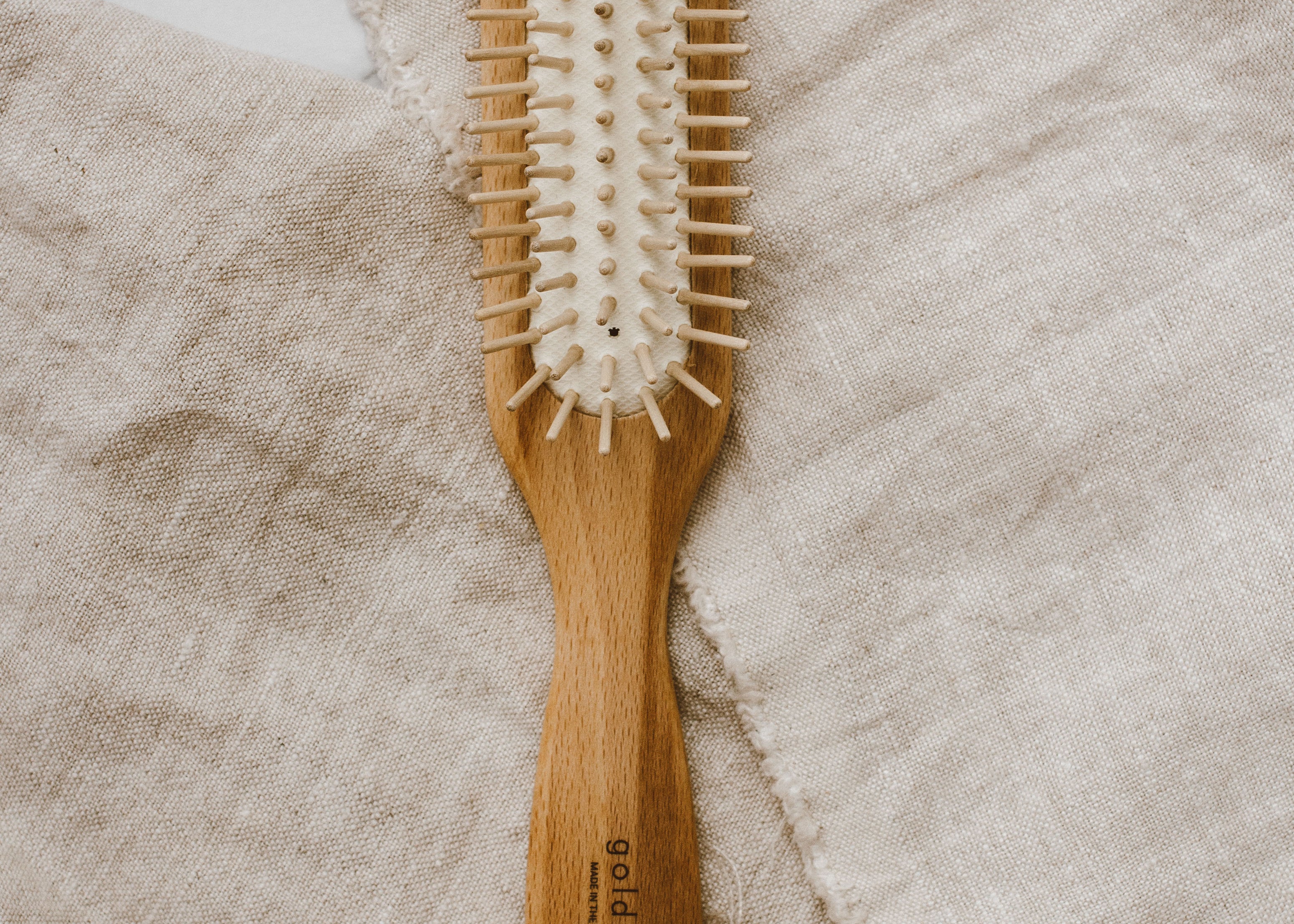 Natural Hairbrush by Goldrick. Wellness, Natural Products. Perfect for eco-conscious consumers.