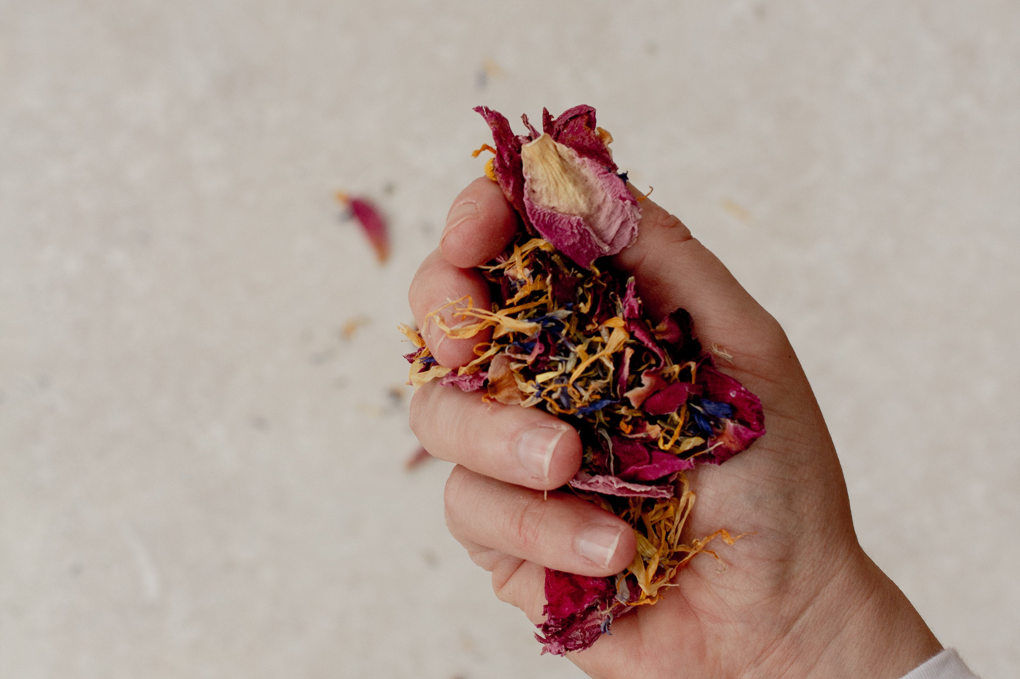 Flower Confetti | 100% Natural & Organic by Goldrick. Handmade Gifts, Gifting. Perfect for eco-conscious consumers.