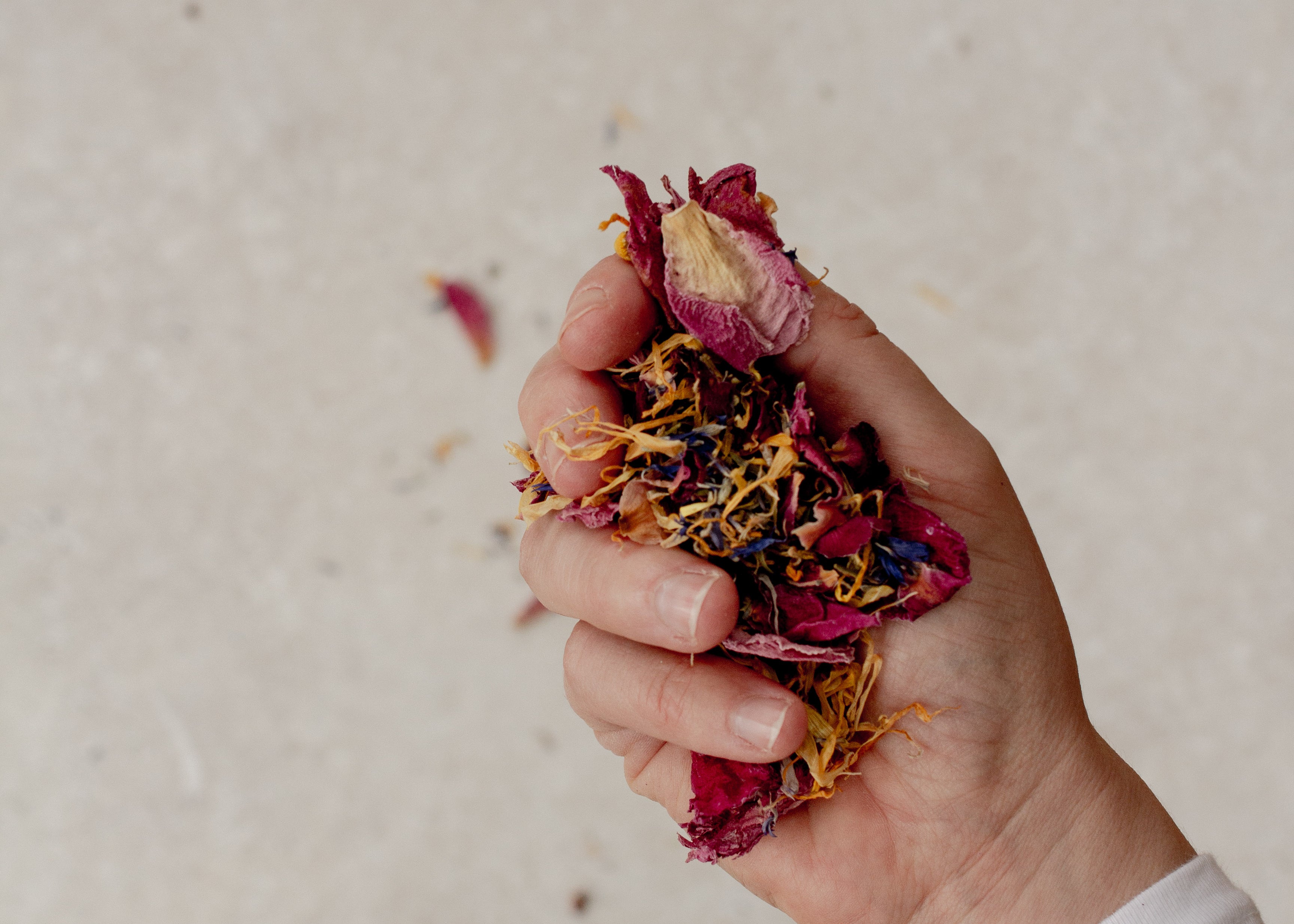 Flower Confetti | 100% Natural & Organic by Goldrick. Handmade Gifts, Gifting. Perfect for eco-conscious consumers.