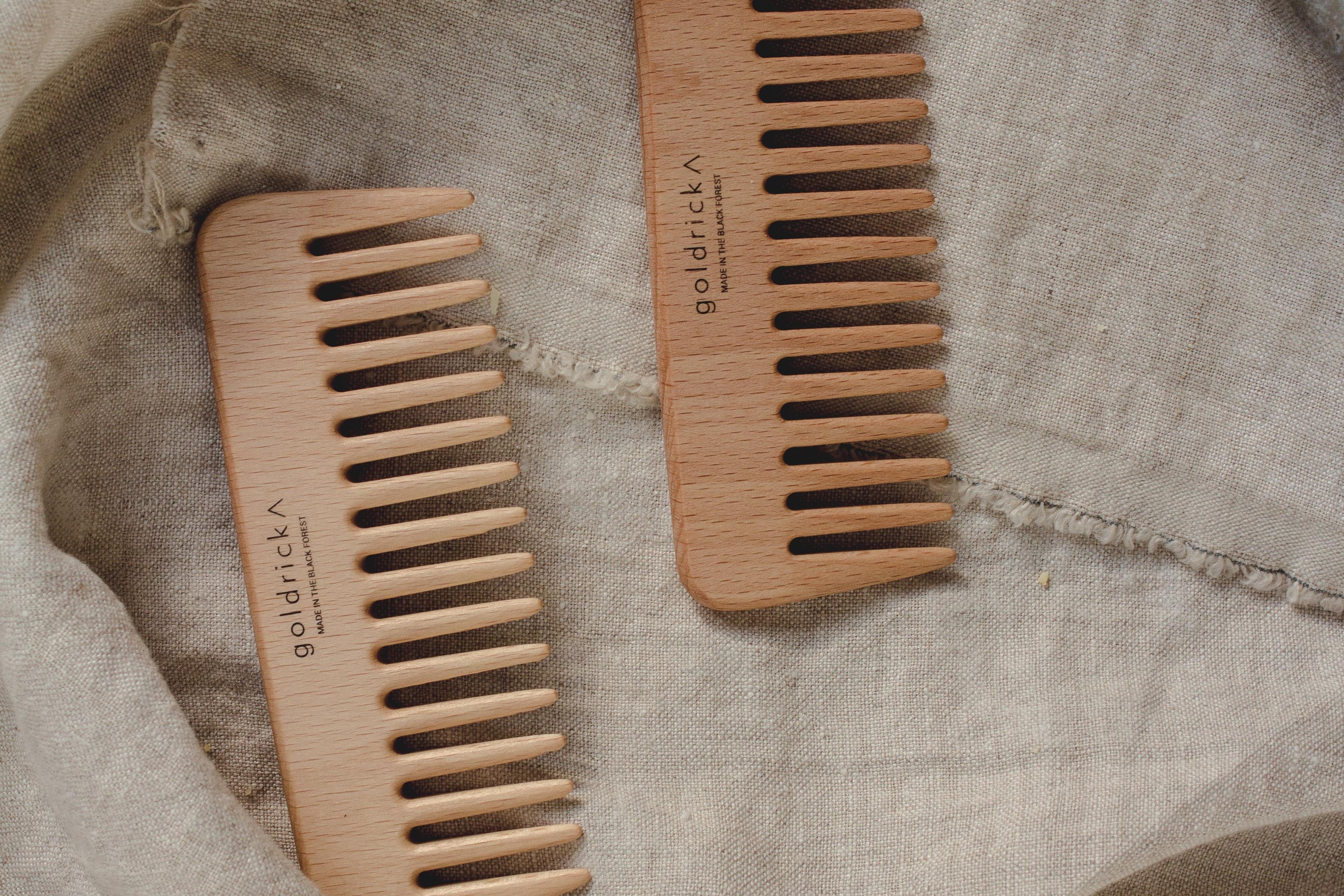 Wooden Hair Comb by Goldrick. Wellness, Natural Products. Perfect for eco-conscious consumers.